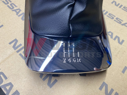 Console Shift Boot & Surround to suit Nissan Silvia S15 MT GT Chrome - Vega Autosports