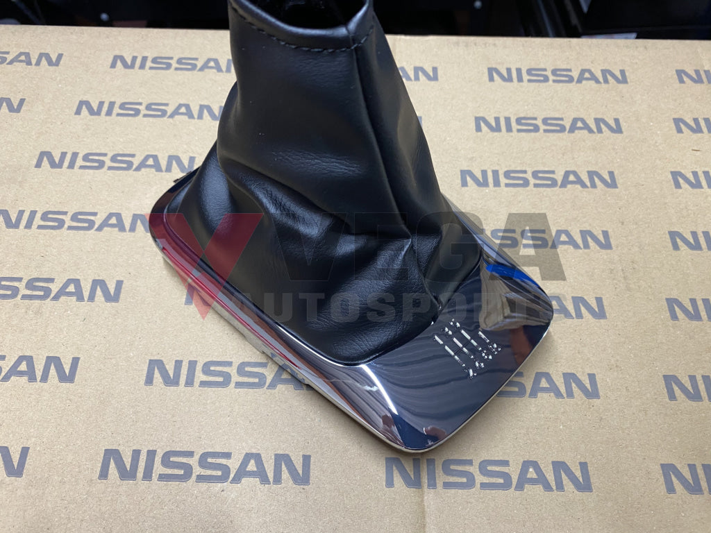 Console Shift Boot & Surround to suit Nissan Silvia S15 MT GT Chrome - Vega Autosports