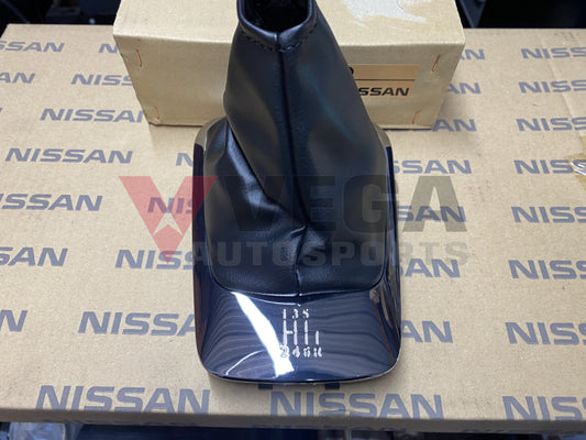 Console Shift Boot & Surround to suit Nissan Silvia S15 MT GT Chrome - Vega Autosports