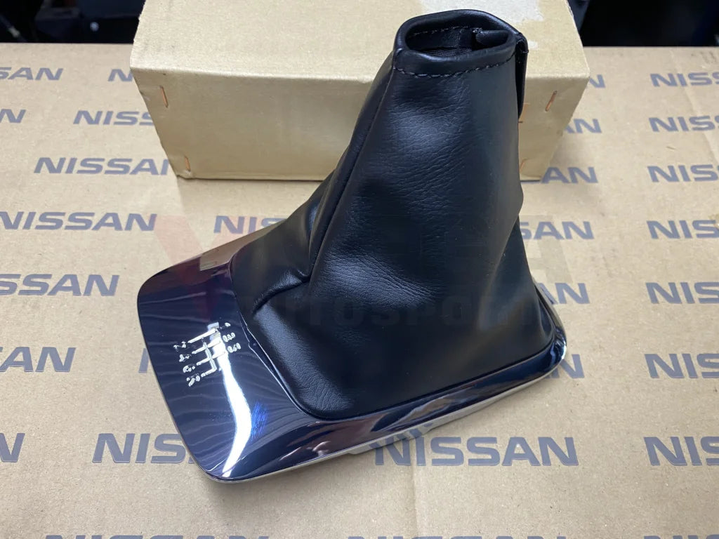 Console Shift Boot & Surround to suit Nissan Silvia S15 MT GT Chrome - Vega Autosports