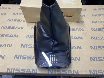 Console Shift Boot & Surround to suit Nissan Silvia S15 MT GT Chrome - Vega Autosports