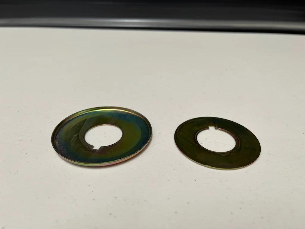 Crankshaft Front And Rear Backing Plate Set (2-Piece) To Suit Rb Engines 13022-05U10 / 13023-05U10