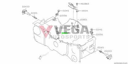 Crankshaft Sensor to suit Subaru Impreza GC8 GF8 GM8 GD 94-14 22053AA053 Electrical