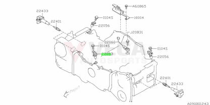 Crankshaft Sensor to suit Subaru Impreza GC8 GF8 GM8 GD 94-14 22053AA053 Electrical