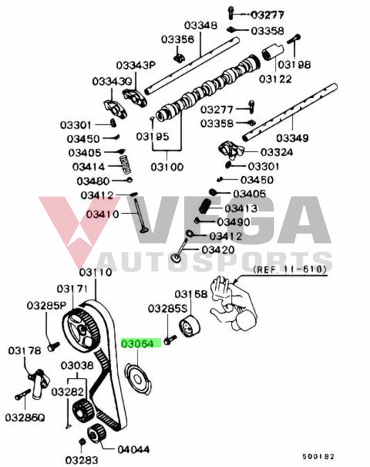 Crankshaft Trigger Plate To Suit Mitsubishi Lancer Evolution 4 - 9 1840A006 Engine