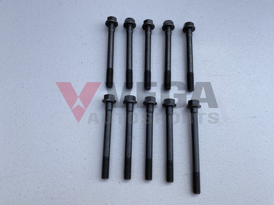 Cylinder Head Bolt Set (10-piece) to suit DATSUN 1200 B110 B310 A12 A14 A15 - Vega Autosports