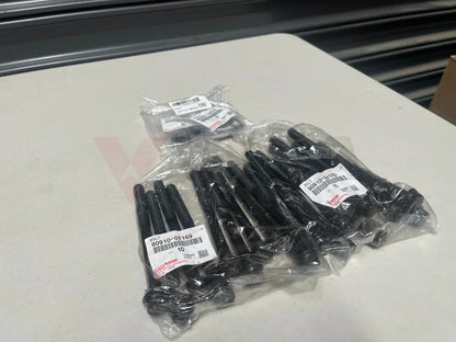Cylinder Head Stud Set (40 piece) to suit Toyota Landcruiser 70 Series & 200 Series 1VDFTV 90910-02169 / 90560-14033