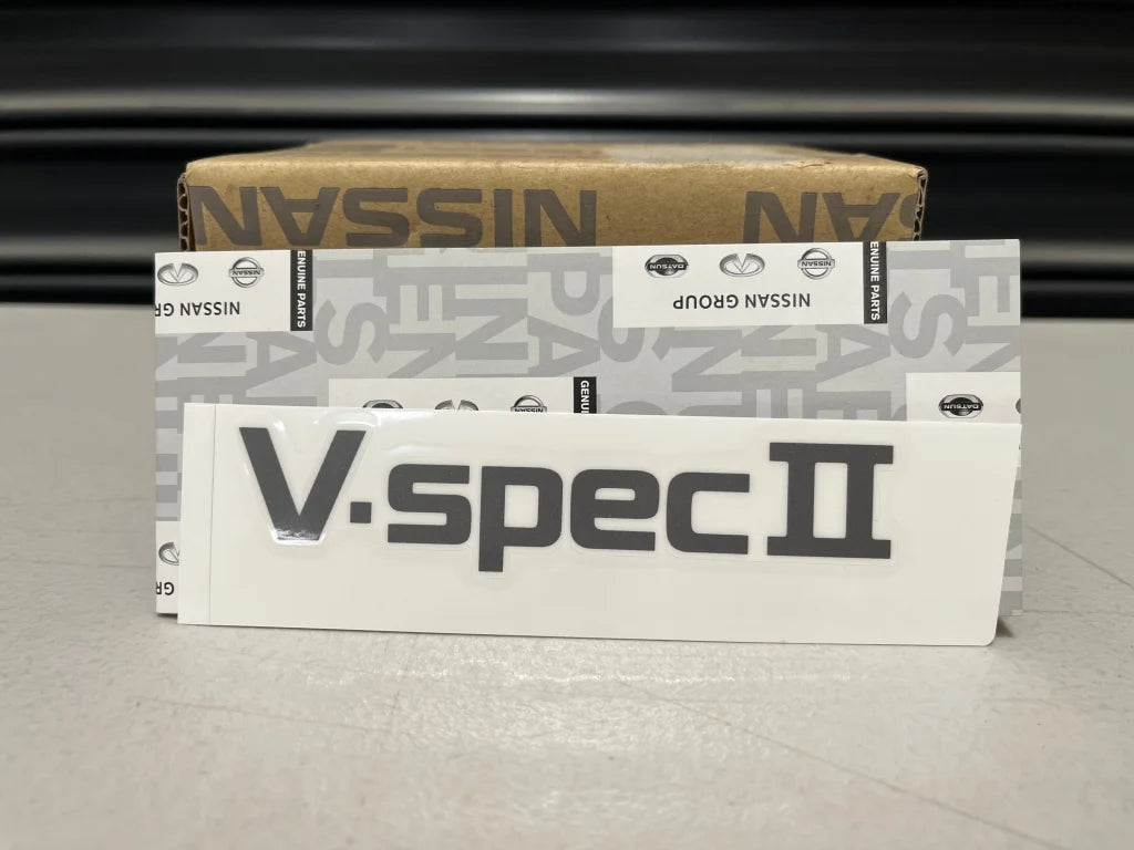 Decal V-Spec Ii Boot Lid To Suit Nissan Skyline R32 Gtr 2 Emblems Badges And Decals