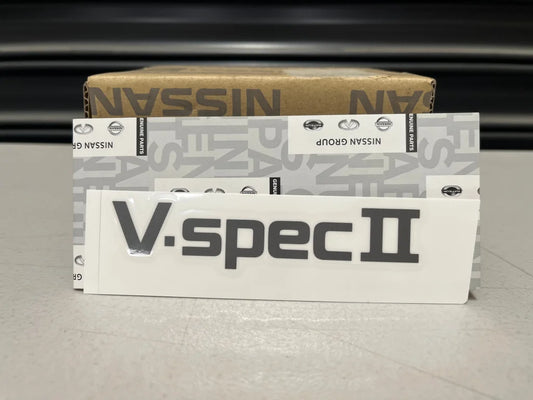 Decal V-Spec Ii Boot Lid To Suit Nissan Skyline R32 Gtr 2 Emblems Badges And Decals