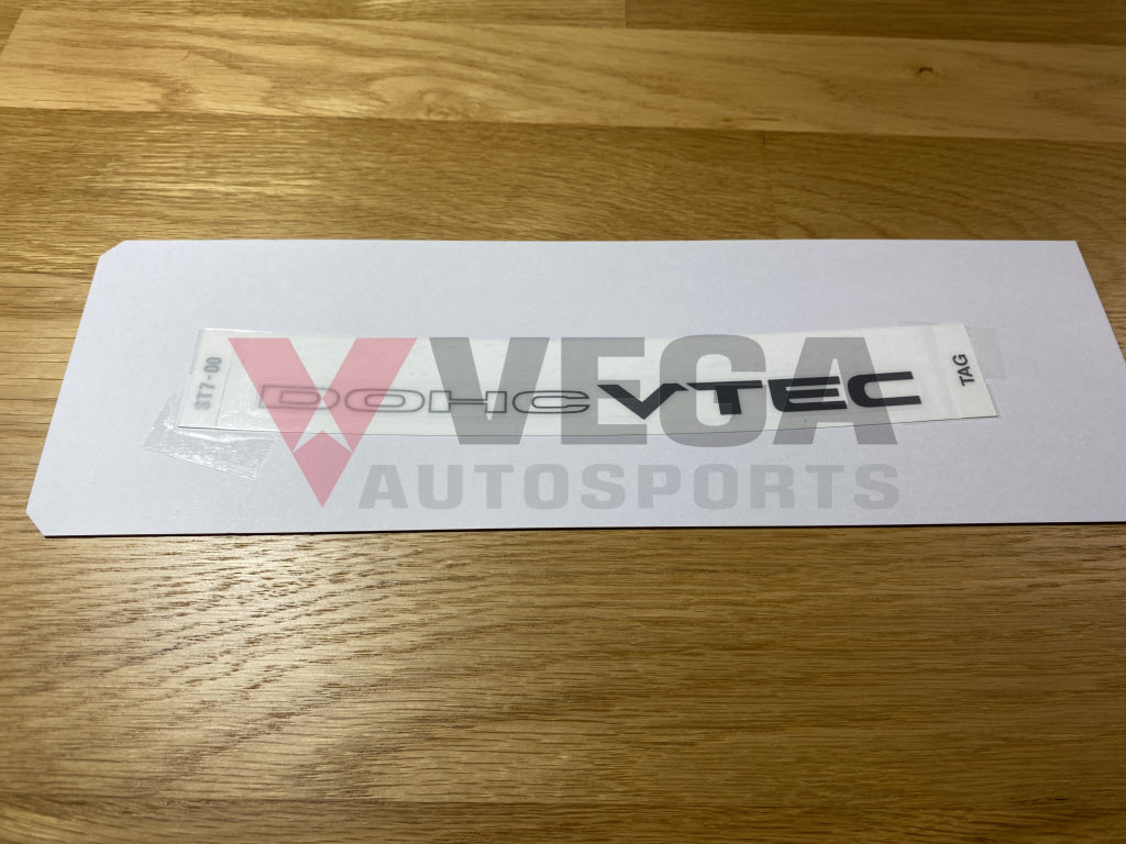 'DOHC VTEC' Rear Decal Sticker to suit Honda Integra DC2 - Vega Autosports