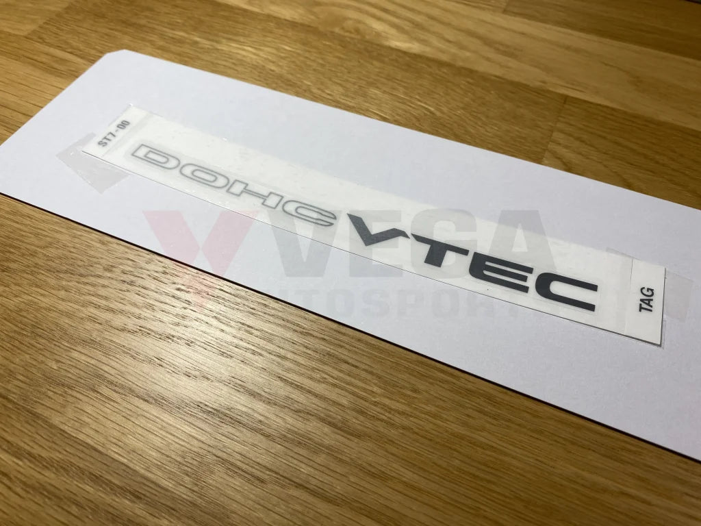 'DOHC VTEC' Rear Decal Sticker to suit Honda Integra DC2 - Vega Autosports