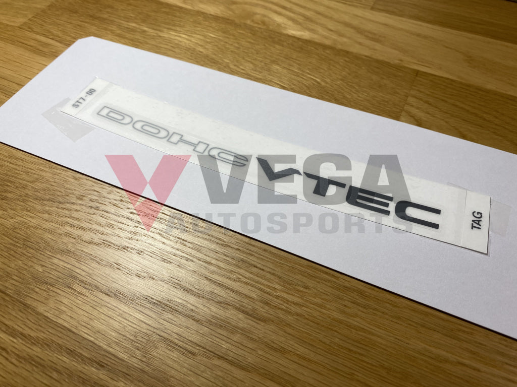 'DOHC VTEC' Rear Decal Sticker to suit Honda Integra DC2 - Vega Autosports