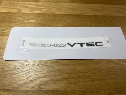 'DOHC VTEC' Rear Decal Sticker to suit Honda Integra DC2 - Vega Autosports