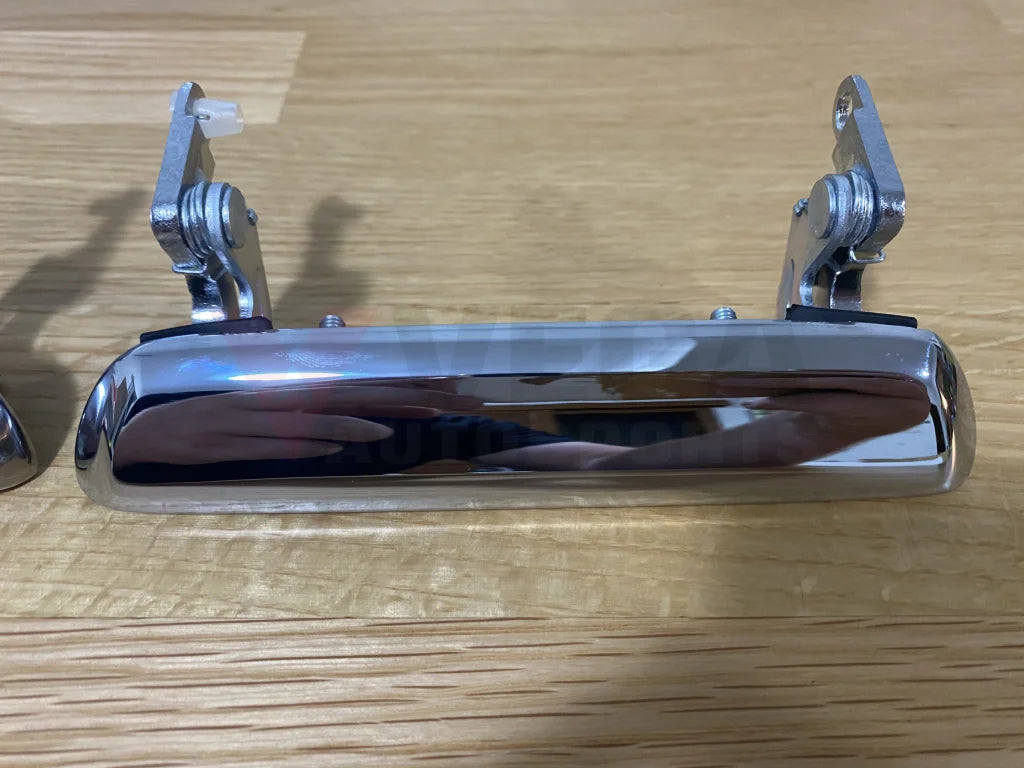 Door Handle Assembly Set (2-piece) Chrome, Outer to suit Datsun Fairlady 240Z 1970 - 1978 - Vega Autosports