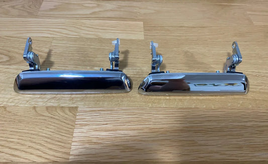Door Handle Assembly Set (2-piece) Chrome, Outer to suit Datsun Fairlady 240Z 1970 - 1978 - Vega Autosports