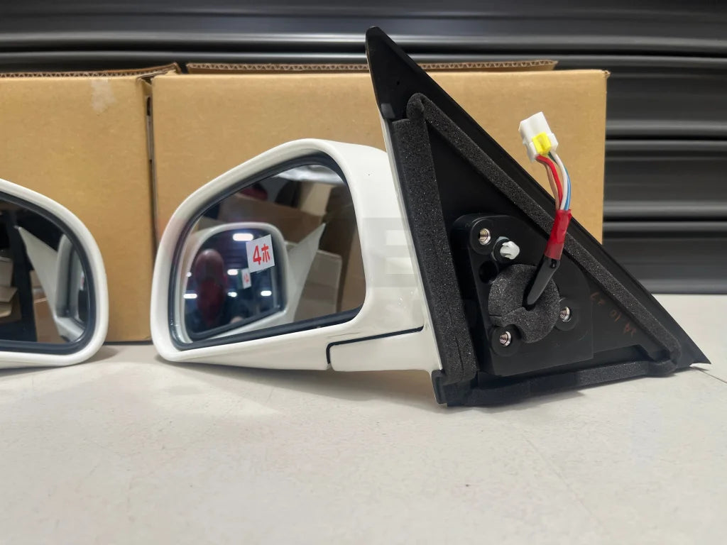 Door Mirror Assembly Rhs / Lhs To Suit Mitsubishi Lancer Evolution 4 5 6 Mr606983 Mr606974 Exterior