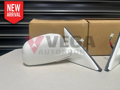 Door Mirror Assembly Rhs / Lhs To Suit Mitsubishi Lancer Evolution 4 5 6 Mr606983 Mr606974 Exterior