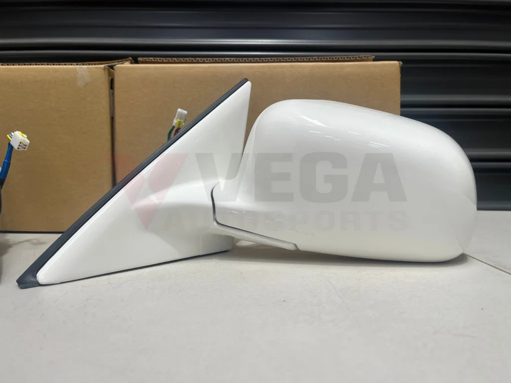 Door Mirror Assembly Rhs / Lhs To Suit Mitsubishi Lancer Evolution 4 5 6 Mr606983 Mr606974 Exterior