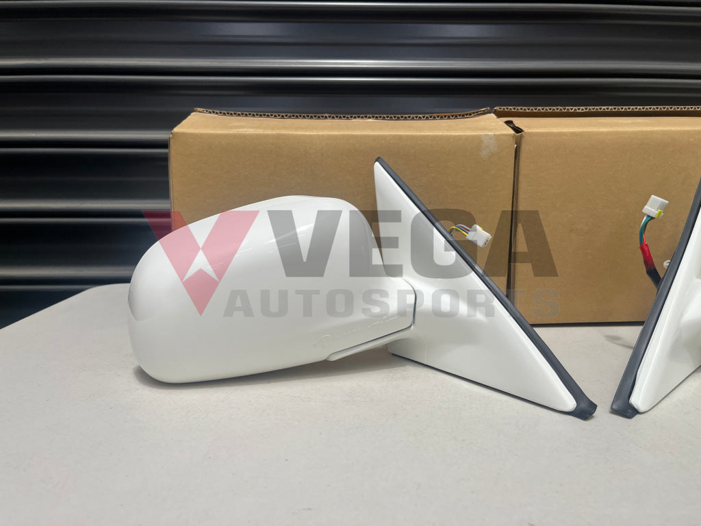 Door Mirror Assembly Rhs / Lhs To Suit Mitsubishi Lancer Evolution 4 5 6 Mr606983 Mr606974 Exterior