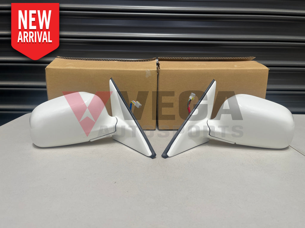 Door Mirror Assembly Rhs / Lhs To Suit Mitsubishi Lancer Evolution 4 5 6 Mr606983 Mr606974 Exterior