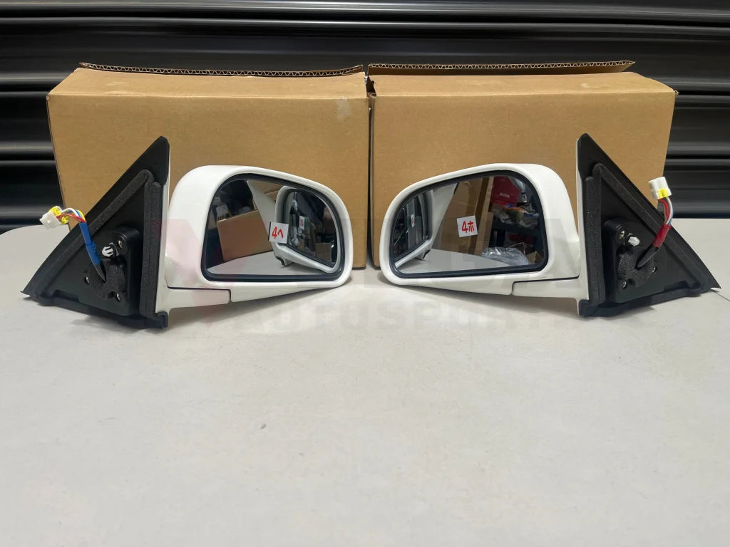 Door Mirror Assembly Rhs / Lhs To Suit Mitsubishi Lancer Evolution 4 5 6 Mr606983 Mr606974 Exterior