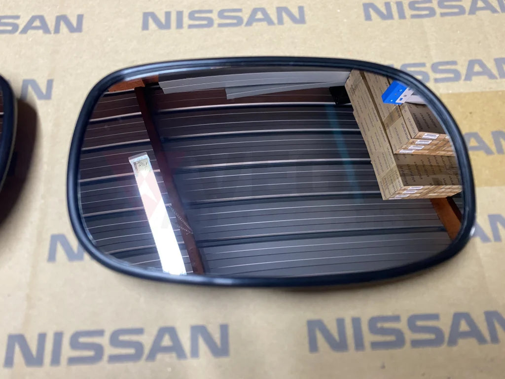 Door Mirror Glass Set (RHS/LHS) to suit Nissan Skyline R34 GTR, GTT, GTV, GT4 - Vega Autosports