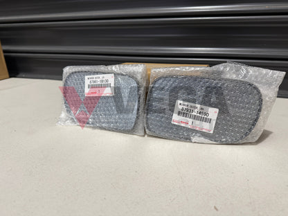 Door Mirror Glass Set RHS / LHS to suit Toyota Supra MK4 87961-1B130 / 87931-14590 Exterior