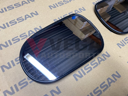 Door Mirror Glass Set (RHS/LHS) to suit Nissan Skyline R33 GTR, GTS-t, GTS25, GTS - Vega Autosports