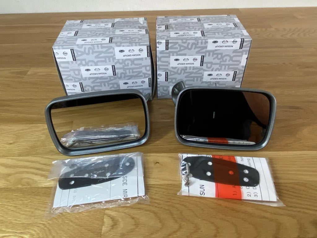Door Mirror Set (Rhs & Lhs) To Suit Datsun 1200 B110 Sunny Truck Exterior