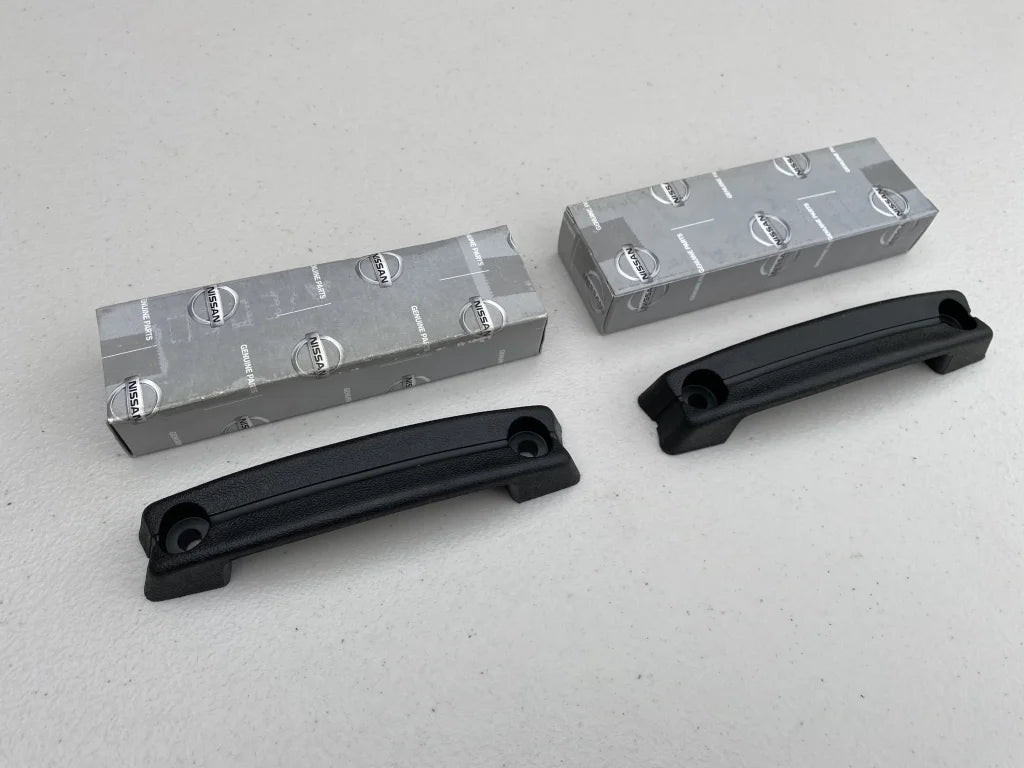 Door Pull Handles Black Set (2-piece) to suit Datsun 1200 B110 B120 Ute Sunny - Vega Autosports