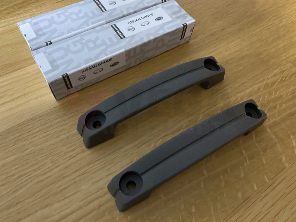 Door Pull Handles Grey Set (2-piece) to suit Datsun 1200 B110 B120 Ute Sunny - Vega Autosports