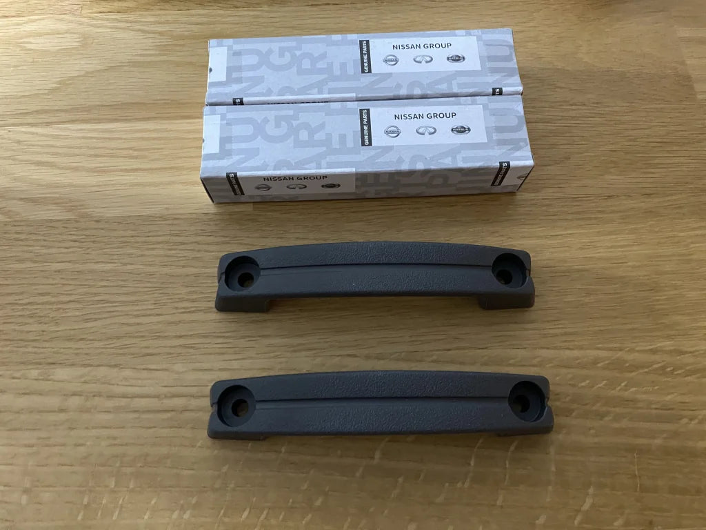 Door Pull Handles Grey Set (2-piece) to suit Datsun 1200 B110 B120 Ute Sunny - Vega Autosports