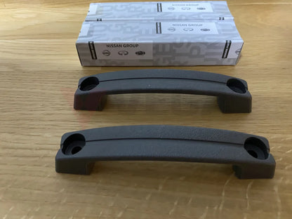 Door Pull Handles Grey Set (2-piece) to suit Datsun 1200 B110 B120 Ute Sunny - Vega Autosports
