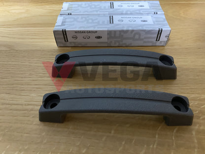 Door Pull Handles Grey Set (2-piece) to suit Datsun 1200 B110 B120 Ute Sunny - Vega Autosports