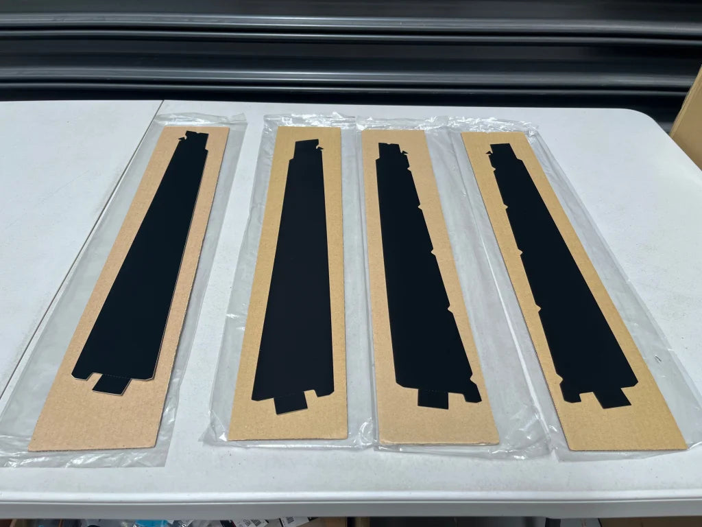 Door Sash Tape Set (4-Piece) To Suit Mitsubishi Lancer Evolution 7 / 8 9 Ct9A Exterior