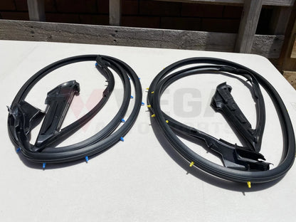 Door Weather Strip Set (RHS & LHS) to suit Nissan Skyline R34 GTR / GTT / GT-V / GT4 - Coupe - Vega Autosports