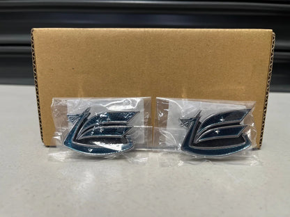 Dragon Quarter Panel Emblem Set (Blue) to suit Toyota Celica 70-77 75386-14901 Emblems Badges and Decals