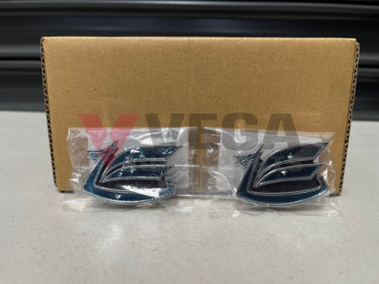 Dragon Quarter Panel Emblem Set (Blue) to suit Toyota Celica 70-77 75386-14901 Emblems Badges and Decals