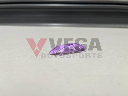 Drip Mould Clip (Purple) To Suit Mitsubishi Lancer Evolution 1 / 2 3 4 5 6 6.5 Mb814157 Exterior