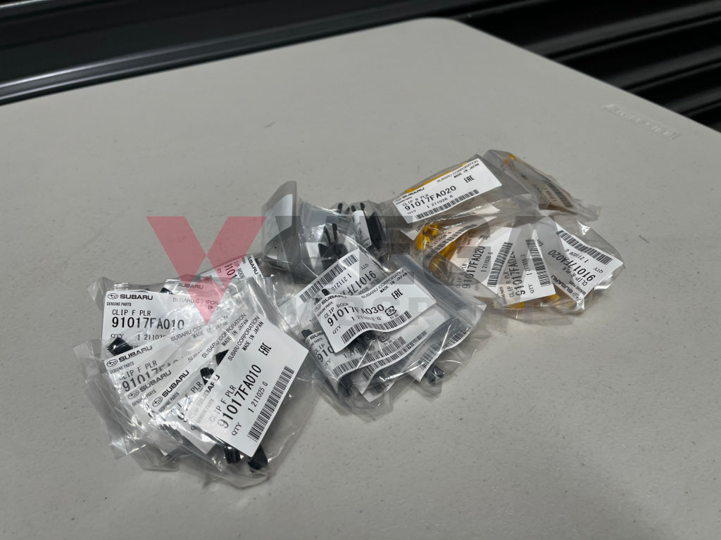 Drip Mould Clip Set (28-piece) to suit Subaru WRX GC8 Sedan - Vega Autosports