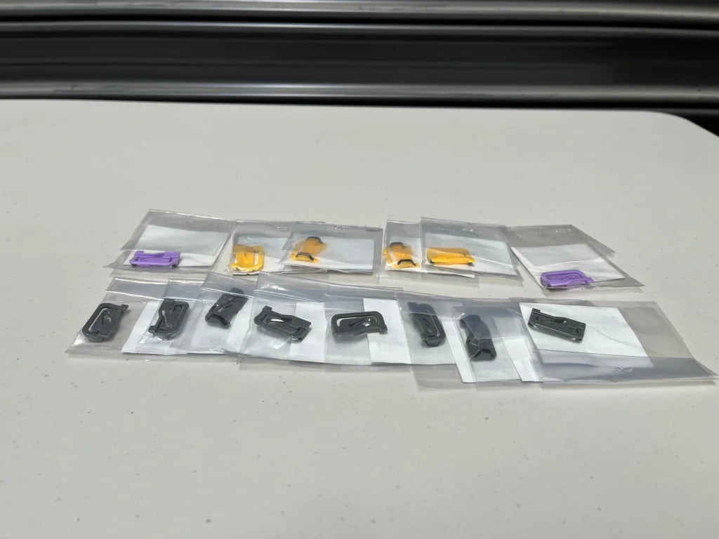 Drip Mould Fitting Kit Set (14-Piece) To Suit Mitsubishi Lancer Evolution 7 / 8 9 Ct9A Exterior