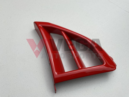 Driver Side Bumper Vent (Red) to suit Mitsubishi Lancer Evolution 6.5 TME CP9A - Vega Autosports