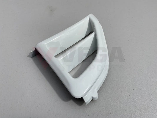 Driver Side Bumper Vent (White) to suit Mitsubishi Lancer Evolution 6.5 TME CP9A - Vega Autosports