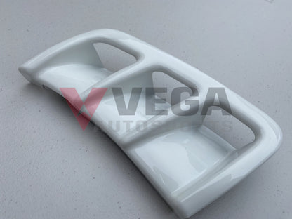 Driver Side Bumper Vent (White) to suit Mitsubishi Lancer Evolution 6 RS CP9A - Vega Autosports