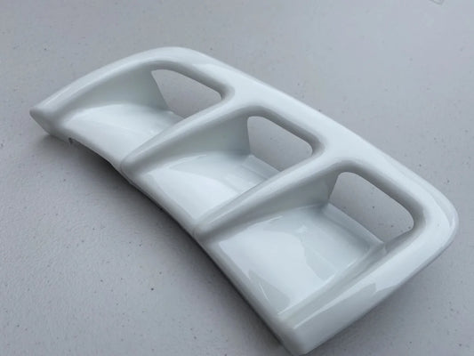 Driver Side Bumper Vent (White) to suit Mitsubishi Lancer Evolution 6 RS CP9A - Vega Autosports