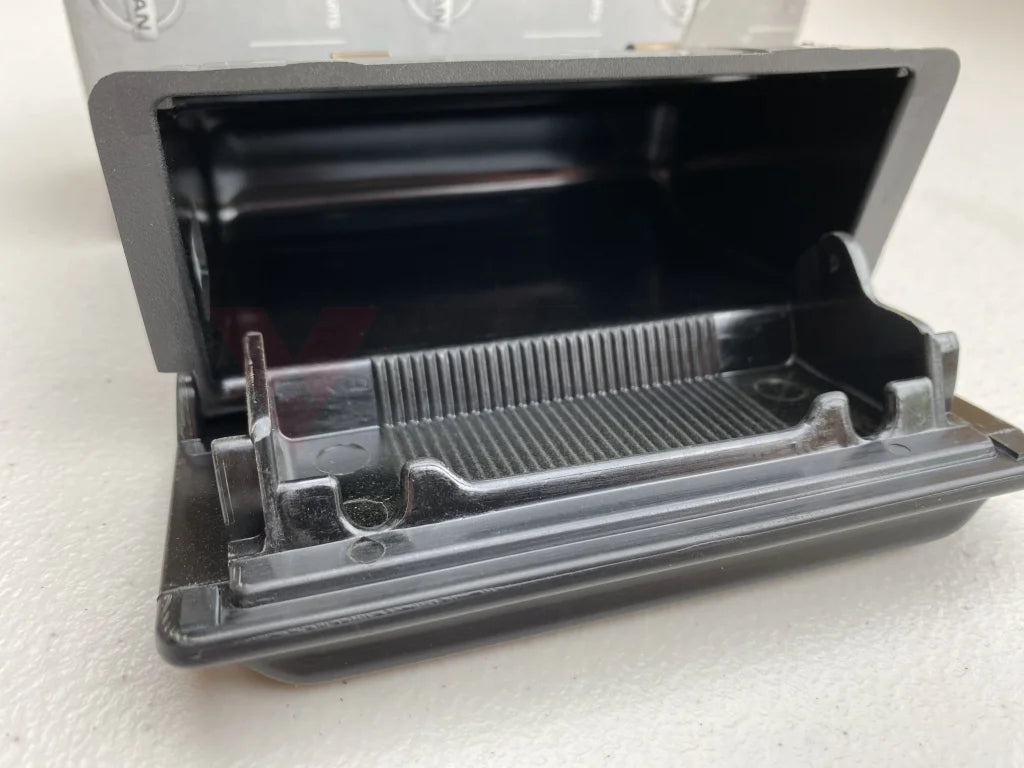 Genuine Nissan Early Model Ashtray (Front Smooth Black) to suit Nissan Skyline R32 GTR / GTS-T / GTS-4 - Vega Autosports