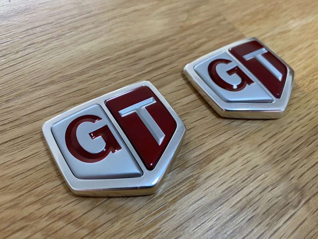 Emblem "GT" (Front Fender) to suit Nissan Skyline R32 GTR - Pair - Vega Autosports