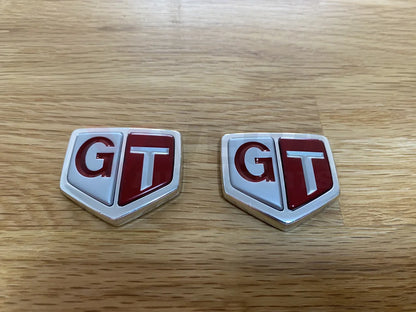 Emblem "GT" (Front Fender) to suit Nissan Skyline R32 GTR - Pair - Vega Autosports