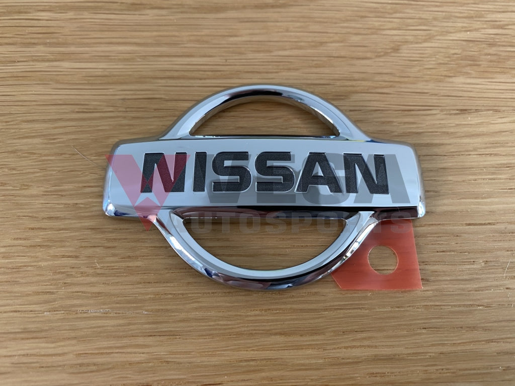 Emblem "Nissan" (Boot Lid) to suit Nissan Skyline R34 GTR Early Model (08/2000 - 04/2001) - Vega Autosports
