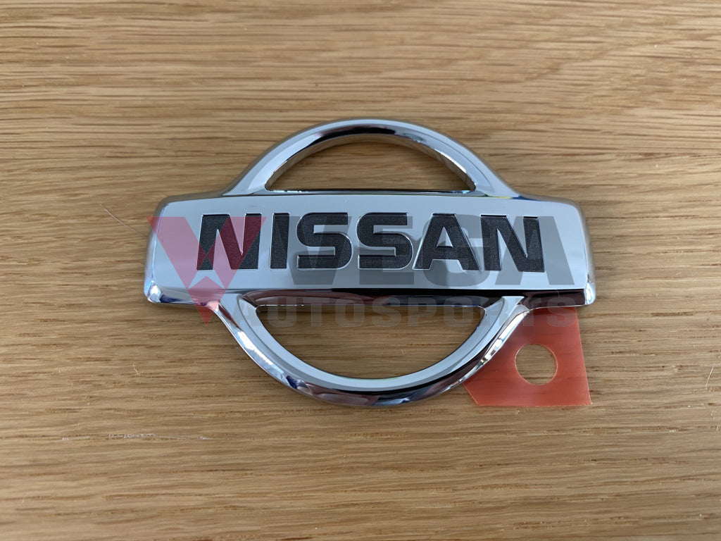 Emblem "Nissan" (Boot Lid) to suit Nissan Skyline R34 GTR Early Model (08/2000 - 04/2001) - Vega Autosports